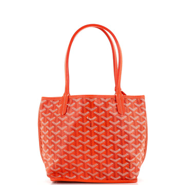 Goyard Anjou Reversible Tote Coated Canvas Mini