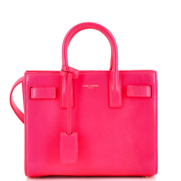 Saint Laurent Sac de Jour Bag Leather Nano