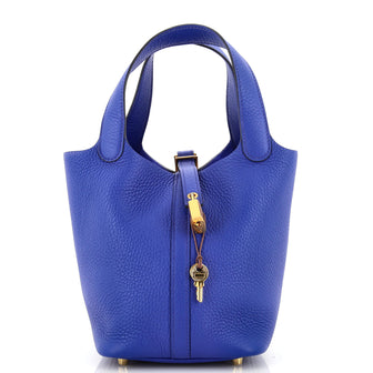 Hermes Picotin Lock Bag Clemence PM