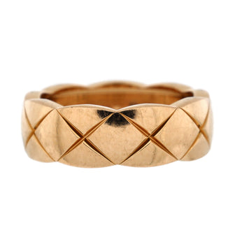 Chanel Coco Crush Ring 18K Beige Gold Small