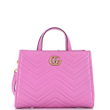 Gucci GG Marmont Tote Matelasse Leather Small