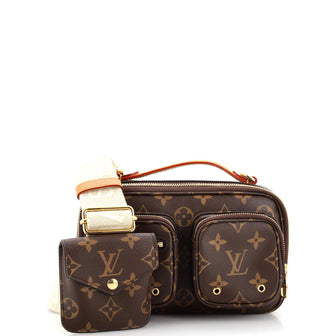Louis Vuitton Utility Crossbody Bag Monogram Canvas
