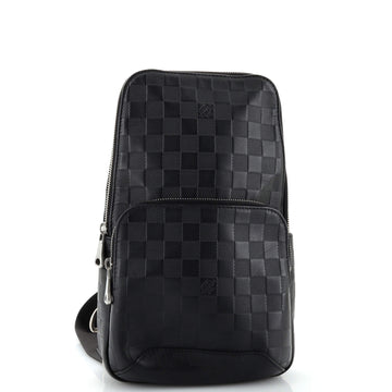 Louis Vuitton Avenue Sling Bag Damier Infini Leather