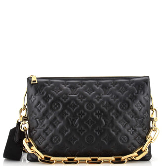 Louis Vuitton Coussin Bag Monogram Embossed Lambskin MM