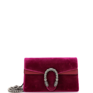 Gucci Dionysus Bag Velvet Super Mini