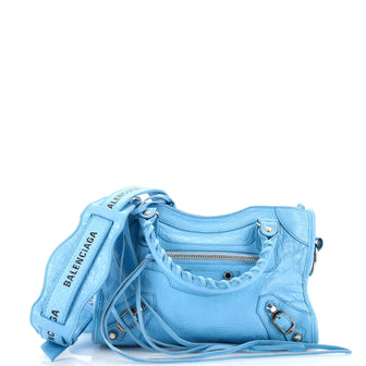 Balenciaga City Classic Studs Bag Leather Mini