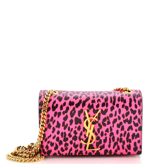 Saint Laurent Classic Monogram Crossbody Bag Printed Leather Small