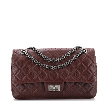 Chanel Reissue 2.55 Flap Bag Quilted Aged Calfskin 225