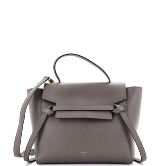 Celine Belt Bag Textured Leather Micro