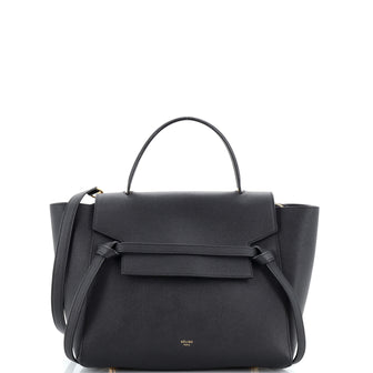 Celine Belt Bag Textured Leather Mini