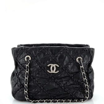Chanel Ultra Stitch Chain Tote Quilted Calfskin