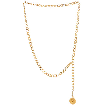 Chanel Vintage Medallion Chain Belt Metal