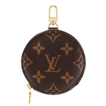 Louis Vuitton Multi Pochette Accessoires Round Coin Purse Monogram Canvas