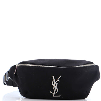 Saint Laurent Classic Monogram Belt Bag Canvas
