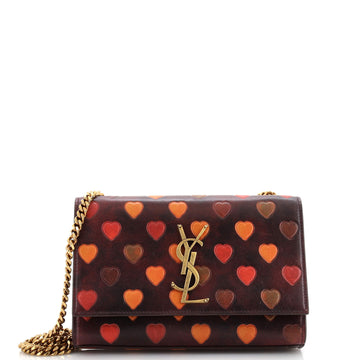Saint Laurent Classic Monogram Crossbody Bag Printed Leather Small