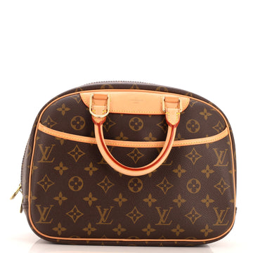 Louis Vuitton Trouville Handbag Monogram Canvas
