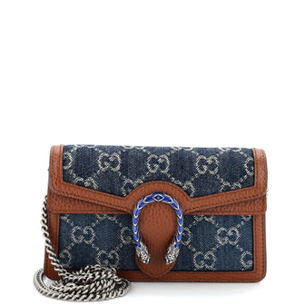 Gucci Dionysus Bag GG Denim Super Mini