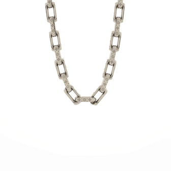 Louis Vuitton Monogram Chain Necklace Metal