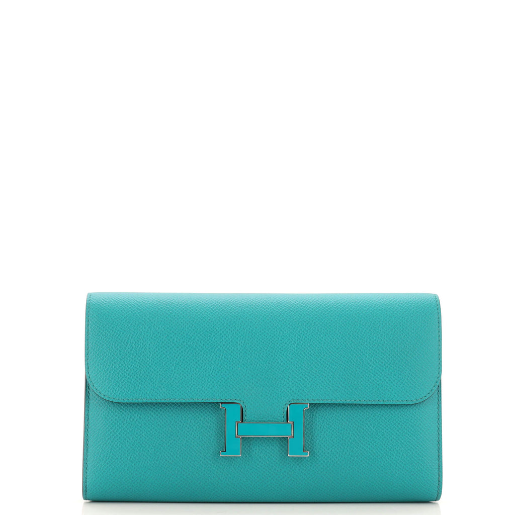 Constance Wallet Epsom Long / blue