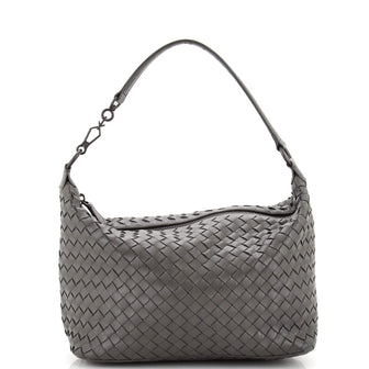 Bottega Veneta Zip Hobo Intrecciato Nappa Small