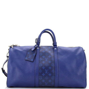 Louis Vuitton Keepall Bandouliere Bag Monogram Taigarama 50
