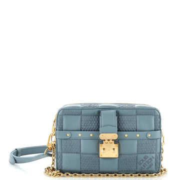 Louis Vuitton Troca Handbag Damier Quilted Lambskin PM