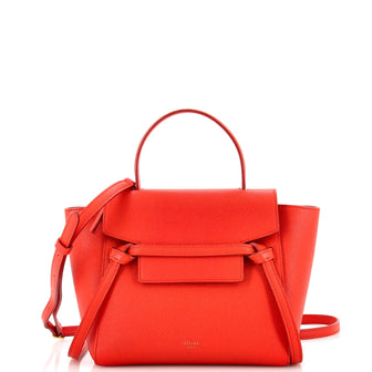 Celine Belt Bag Textured Leather Nano