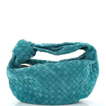 Bottega Veneta BV Jodie Hobo Intrecciato Suede Teen