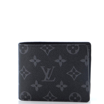 Louis Vuitton Multiple Wallet Monogram Eclipse Canvas
