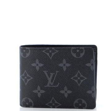 Louis Vuitton Multiple Wallet Monogram Eclipse Canvas