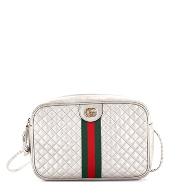 Gucci Trapuntata Camera Bag Quilted Leather Small