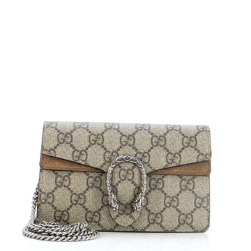 Gucci Dionysus Bag GG Coated Canvas Super Mini