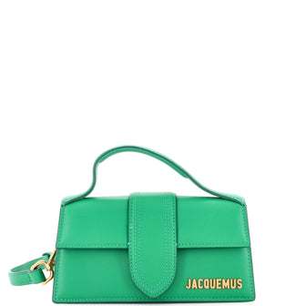 Jacquemus Le Bambino Top Handle Flap Bag Leather