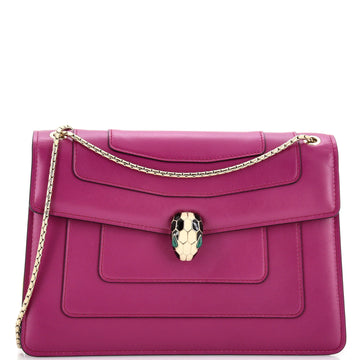 Bvlgari Serpenti Forever Shoulder Bag Leather Medium