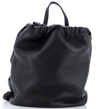 The Row Knapsack Flap Backpack Leather Medium