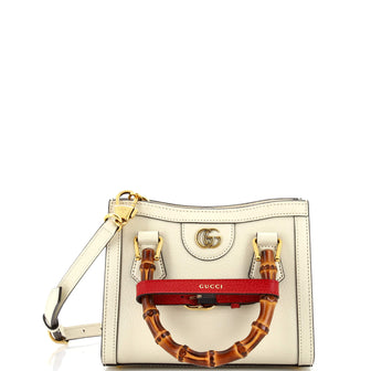 Gucci Diana NM Bamboo Handle Tote Leather Mini
