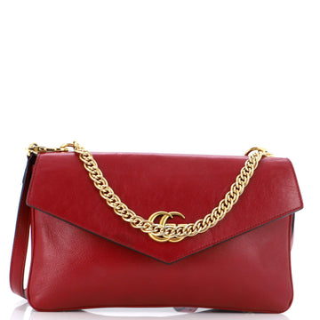 Gucci Thiara Double Shoulder Bag Printed Leather Medium