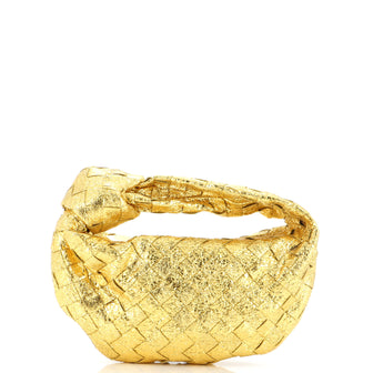 Bottega Veneta BV Jodie Hobo Metallic Intrecciato Nappa Mini