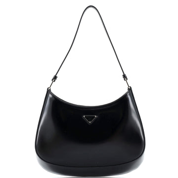 Prada Cleo Shoulder Bag Spazzolato Leather Medium
