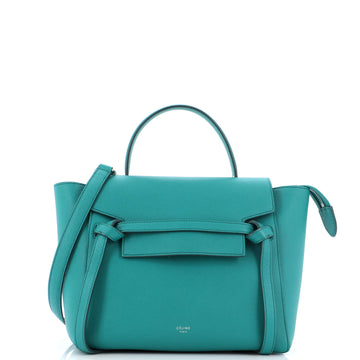 Celine Belt Bag Textured Leather Micro