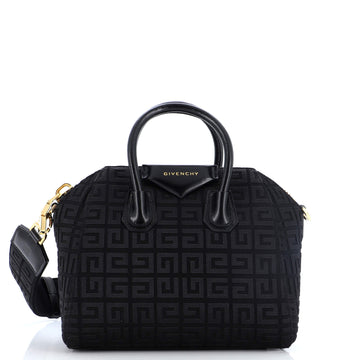 Givenchy Antigona Bag 4G Embroidered Canvas Mini