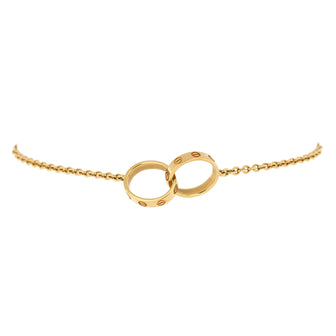 Cartier Love Interlocking Bracelet 18K Yellow Gold