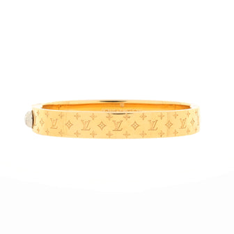 Louis Vuitton Nanogram Cuff Bracelet Metal