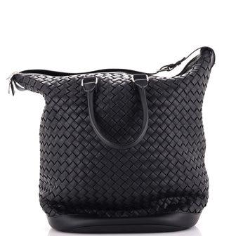 Bottega Veneta Zip Hobo with Handles Intrecciato Nappa Large