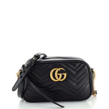 Gucci GG Marmont Shoulder Bag Matelasse Leather Small