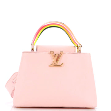Louis Vuitton Capucines Bag Leather with Resin BB