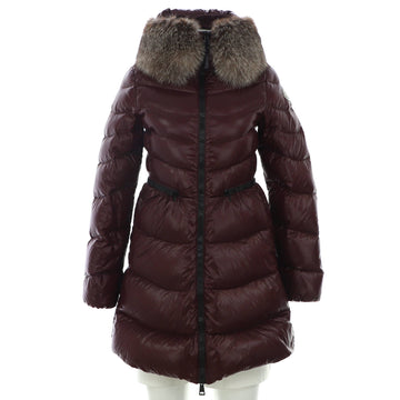 Moncler Women's Mirielon Puffer Jacket Quilted Polyamide with Down and Fur