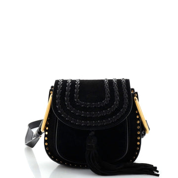 Chloe Hudson Handbag Whipstitch Suede Mini
