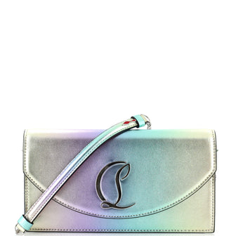 Christian Louboutin Loubi54 Chain Clutch Ombre Leather