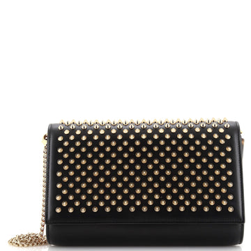 Christian Louboutin Paloma Clutch Spiked Leather